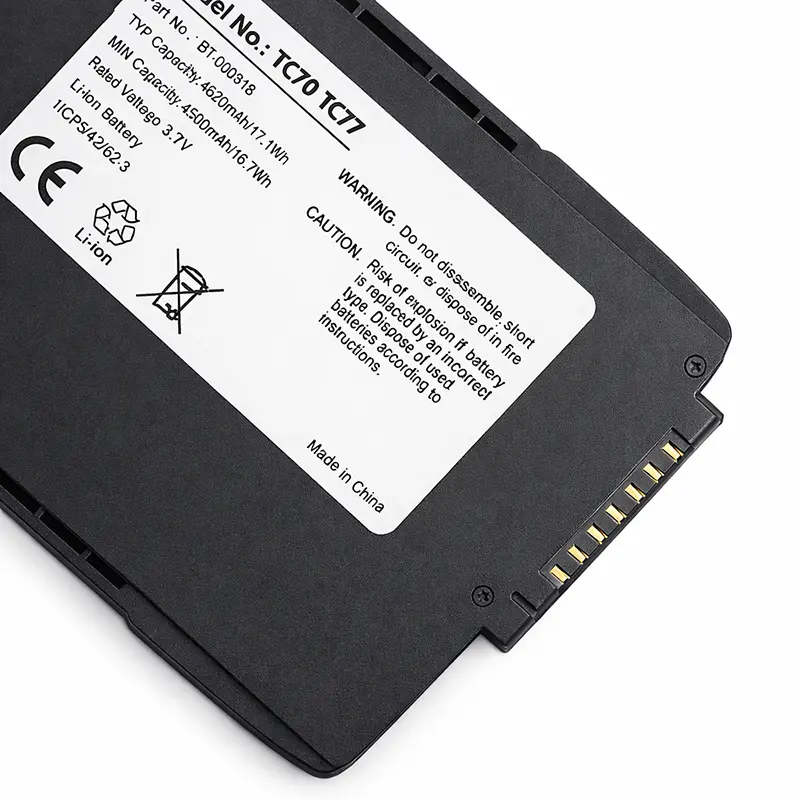 Batterie de remplacement pour scanner mobile Zebra TC7X pour maintenance de flotte | Agoz