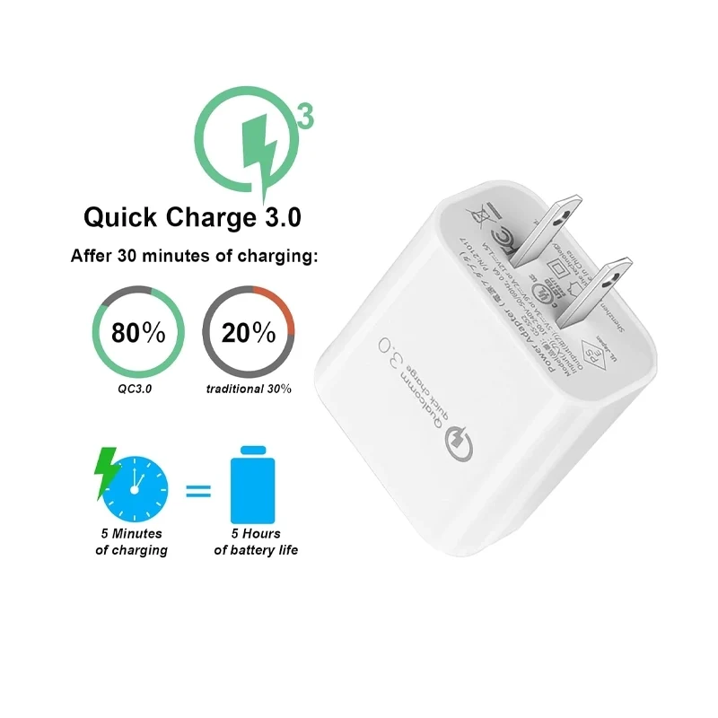 Chargeur mural pour terminal POS Castles avec câble USB-C | Agoz