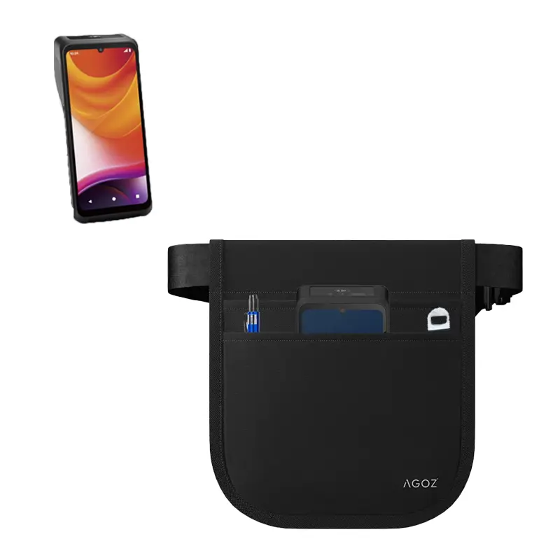 Tablier de serveuse Castles avec terminal portable et sangle réglable