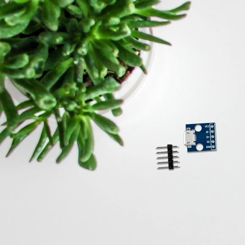 Micro-USB-Anschlussbuchse | USB-Stromversorgungsschnittstelle | 5V-Strommodul | kompatibel mit Arduino