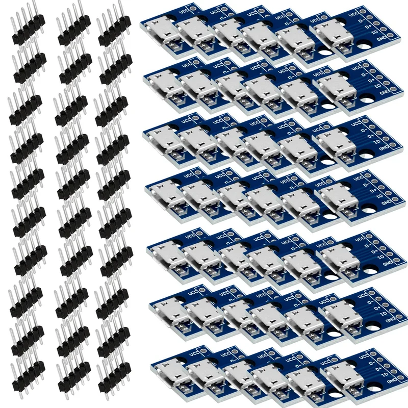 Micro-USB-Anschlussbuchse | USB-Stromversorgungsschnittstelle | 5V-Strommodul | kompatibel mit Arduino