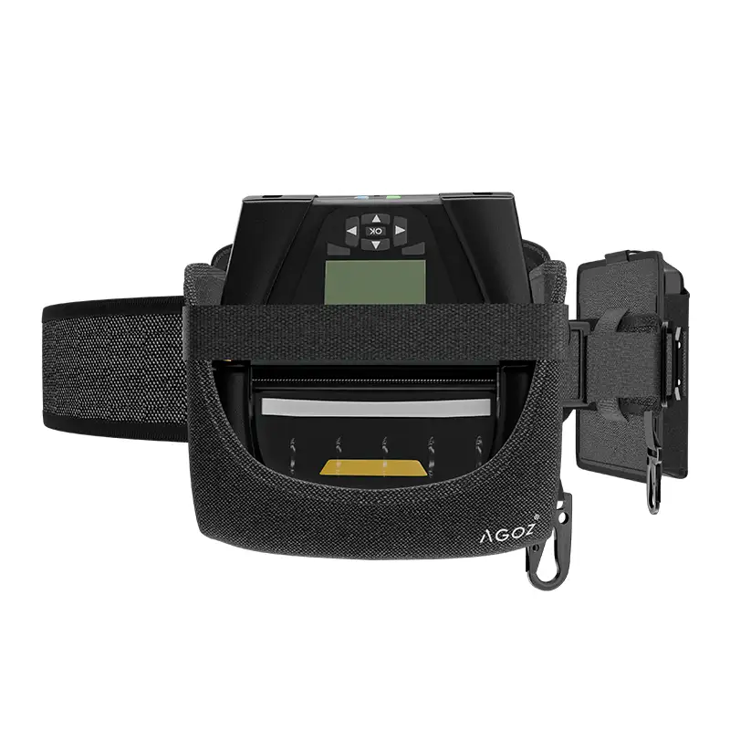 Ceinture de taille pour imprimante mobile TSC Alpha-40L avec étui pour scanner