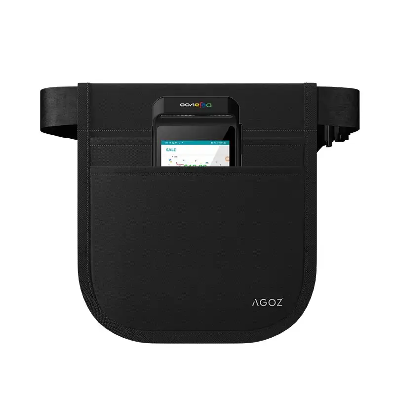 Tablier de serveuse avec sangle réglable pour terminal de paiement Dejavoo