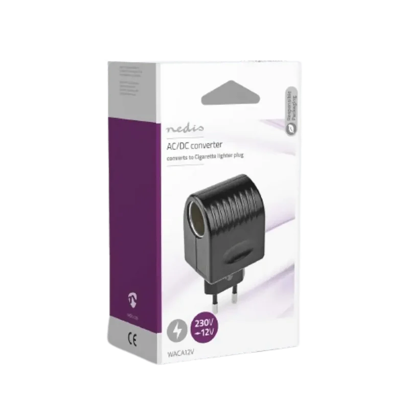 Adaptateur mural allume cigare vers secteur