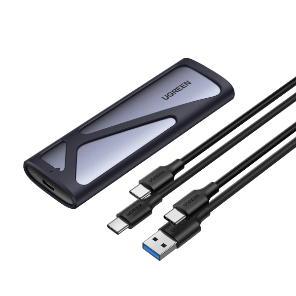 UGREEN Boîtier SSD M.2 NVME SATA USB 3.2 Gen 2 10Gbps 2To Adaptateur M.2 NVME