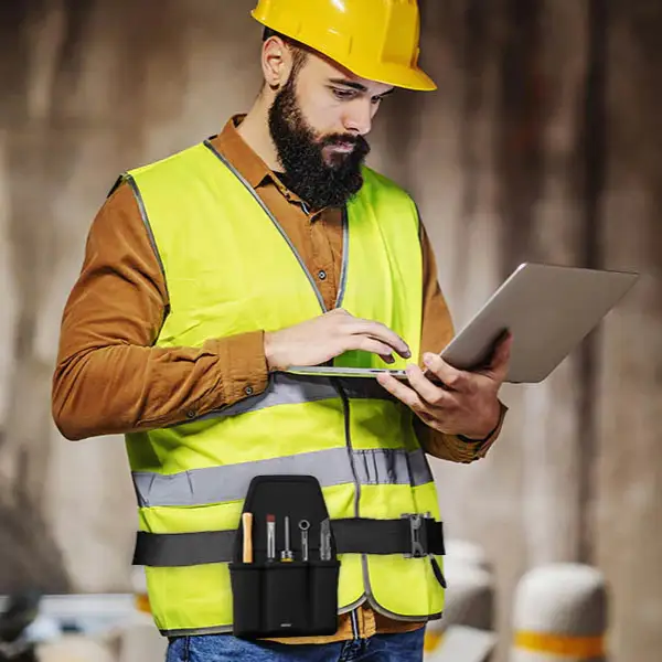 Ceinture de travail réglable pour technicien de terrain