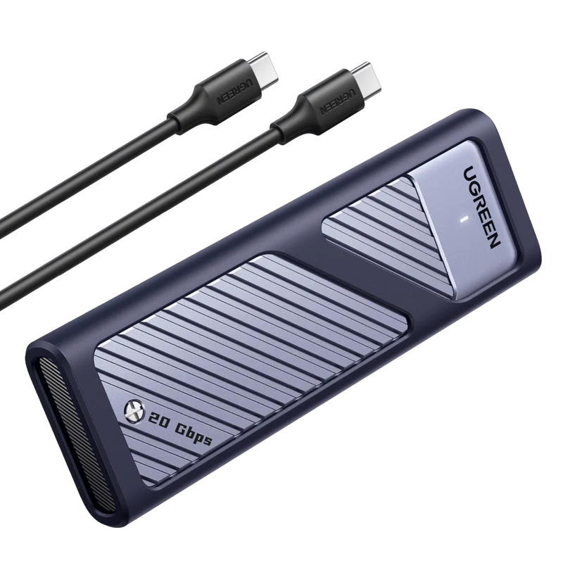 UGREEN M.2 NVMe and SATA SSD Enclosure 20Gbps USB 3.2