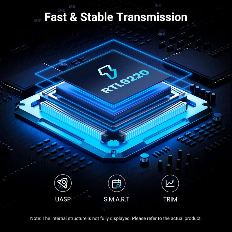 UGREEN M.2 NVMe and SATA SSD Enclosure 20Gbps USB 3.2