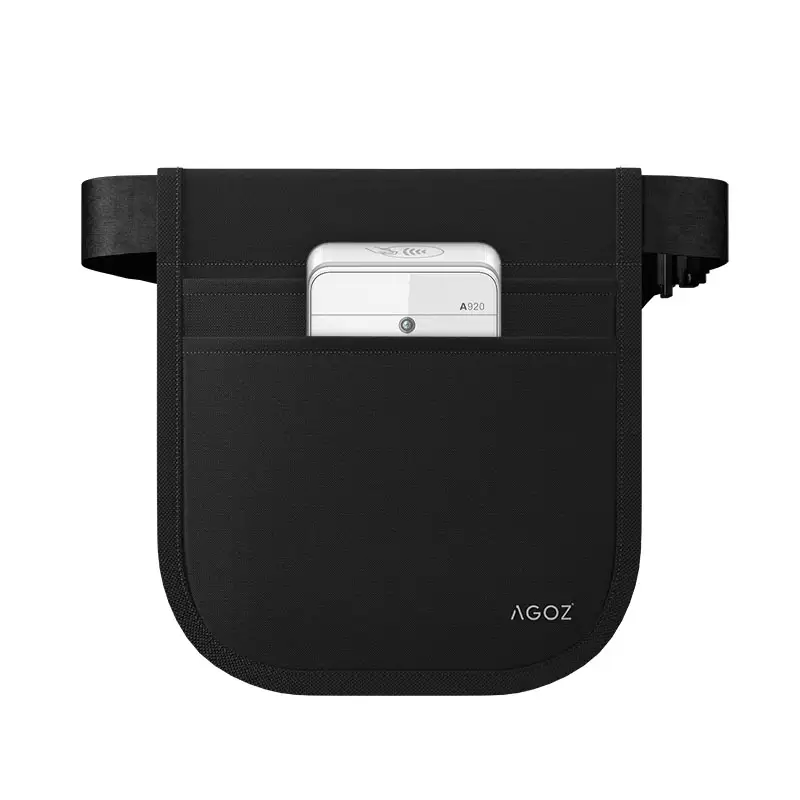 Tablier de serveuse avec sangle réglable pour PAX terminal de point de vente portable