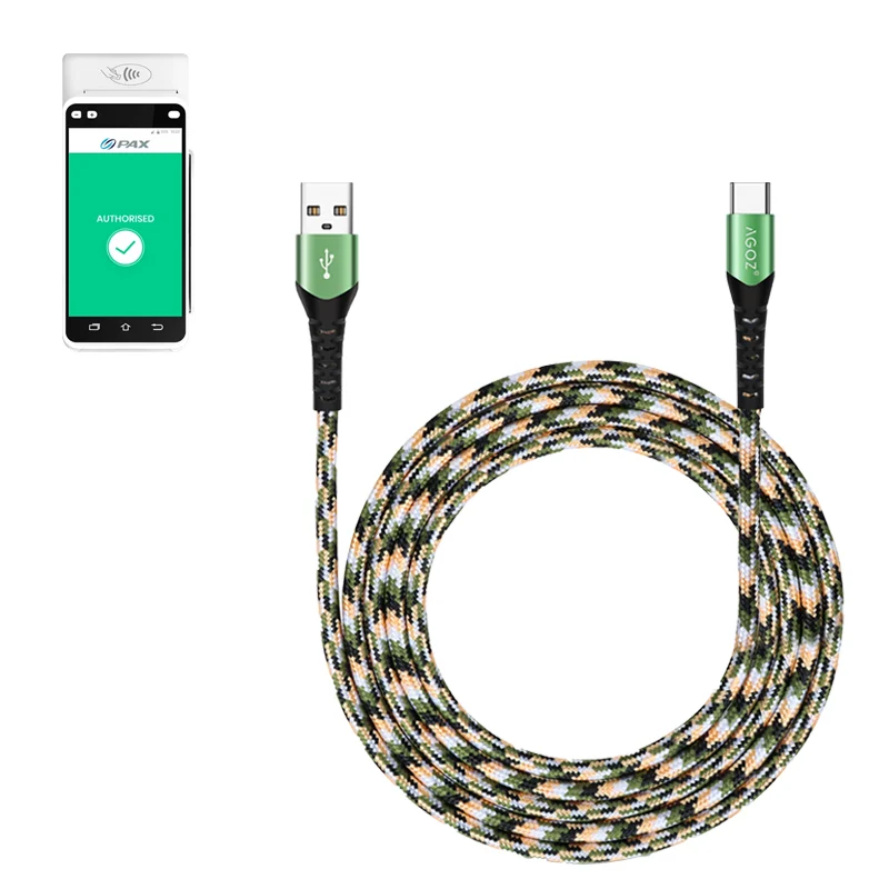 Câble de charge rapide USB-C pour terminal PAX POS | Agoz