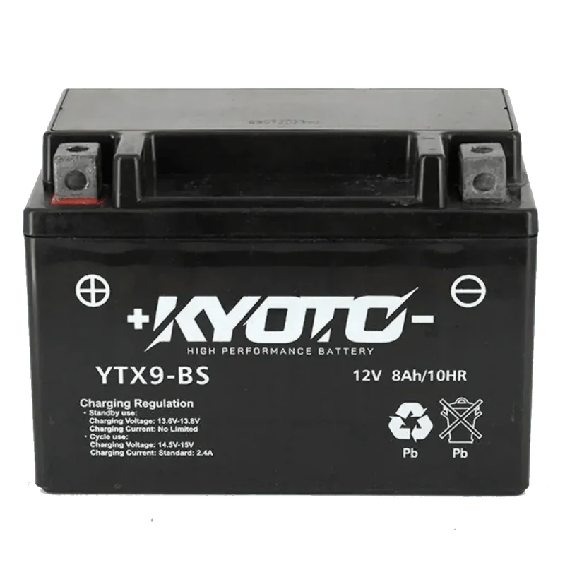 Batterie Kyoto YTX9-BS SLA-AGM Sans Entretien Prête à l'Emploi