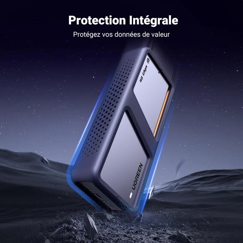 UGREEN Boîtier SSD M.2 NVMe 40 Gbps