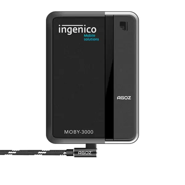 Câble de charge Micro USB en forme de L pour terminal Ingenico | Agoz