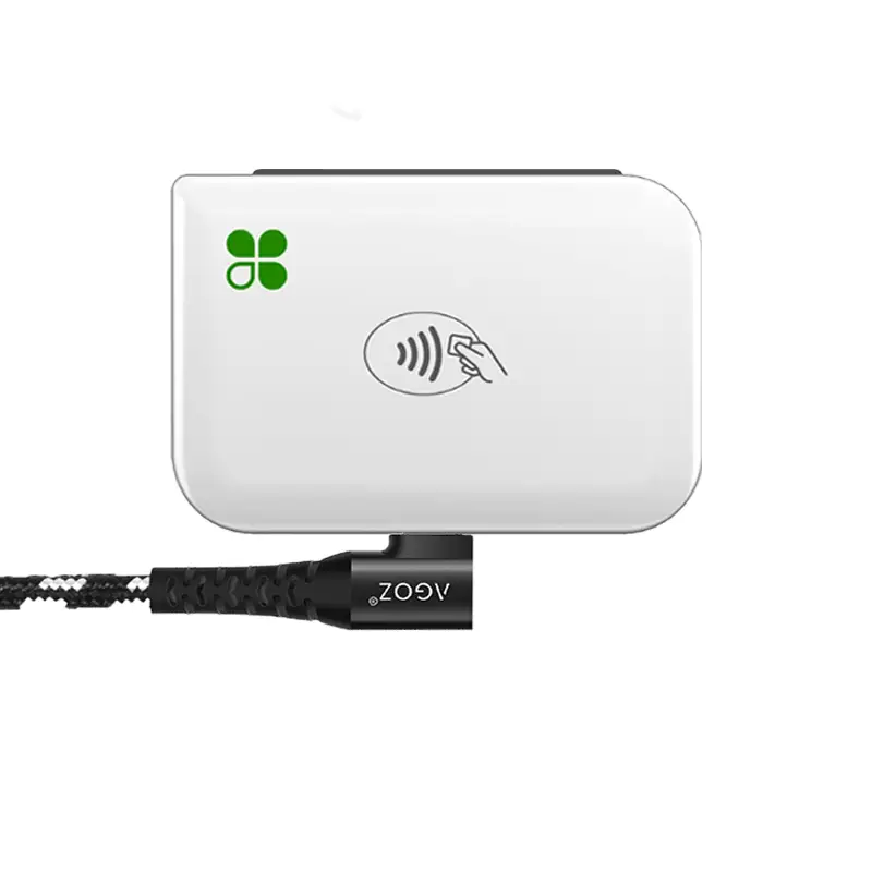 Câble de charge Micro USB à 90 degrés pour lecteur de cartes Clover Go | Agoz