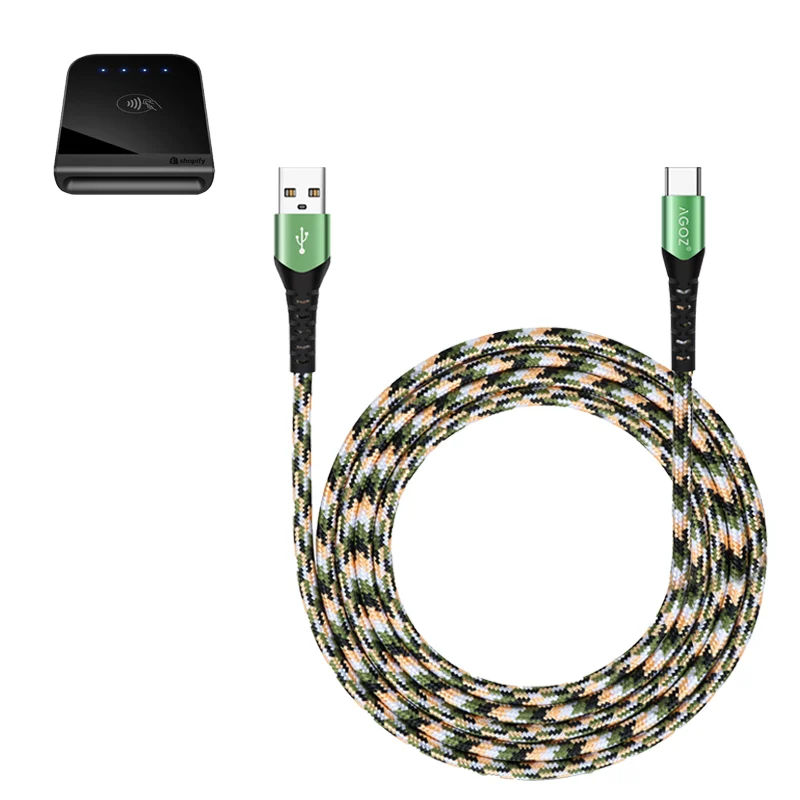 Câble de recharge rapide USB-C pour lecteur Shopify Tap & Chip | Agoz