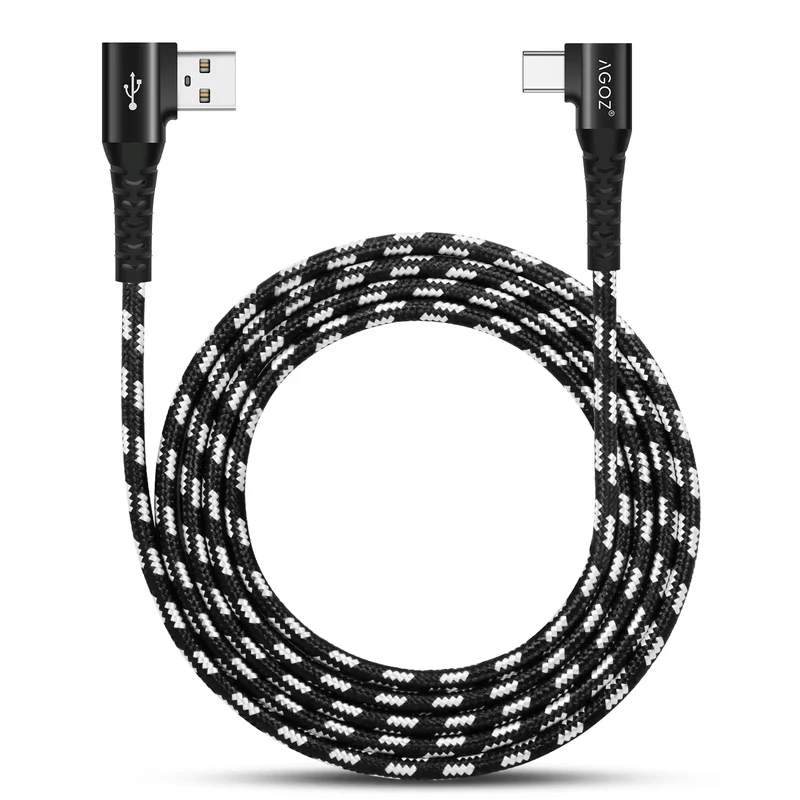 Câble de charge rapide USB-C à 90 degrés pour terminal portatif Clover Flex | Agoz