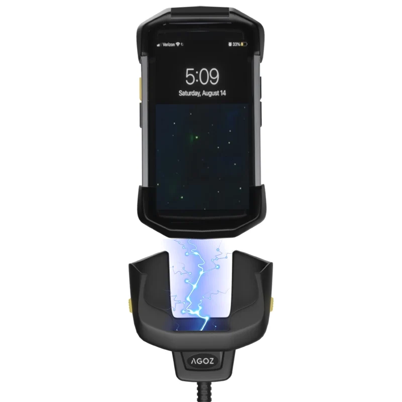 Chargeur de voiture pour scanner portable de codes-barres Zebra TC77 | Agoz
