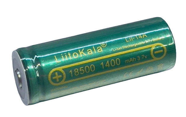 Batterie Li-Ion 18500 1400mAh 3.7V cigarettes électroniques