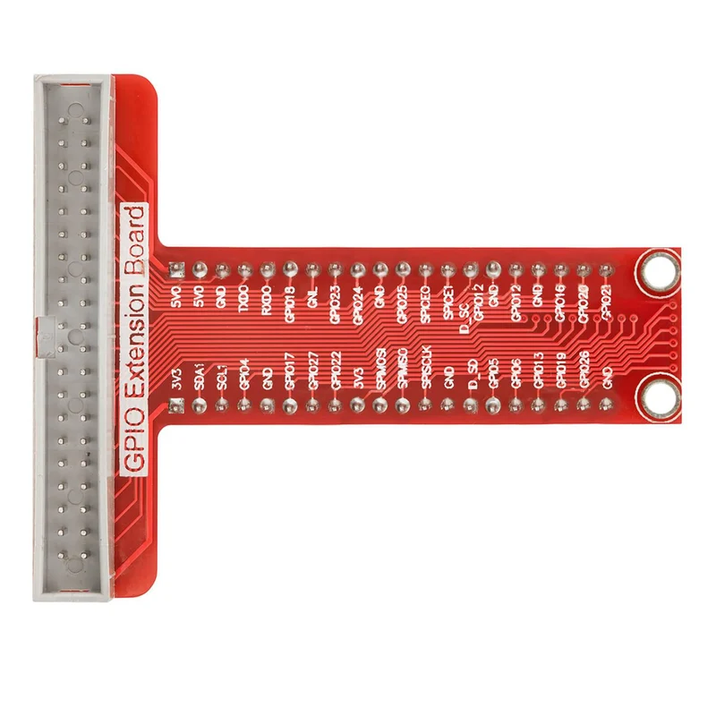 40 Pins GPIO Breakout Board und kompatibles Flachband Ribbon Kabel für Raspberry Pi