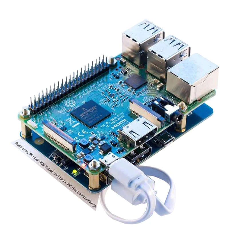 Portable-Akku Powerpack für Raspberry Pi