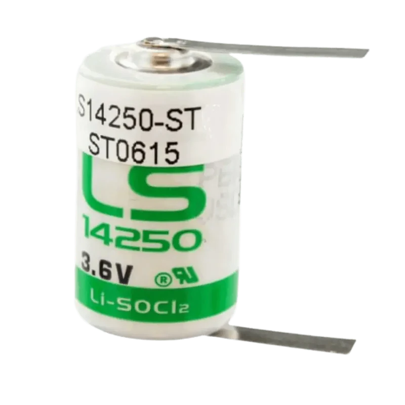 Pile lithium Saft LS14250 CNR 3.6V 1/2AA à souder