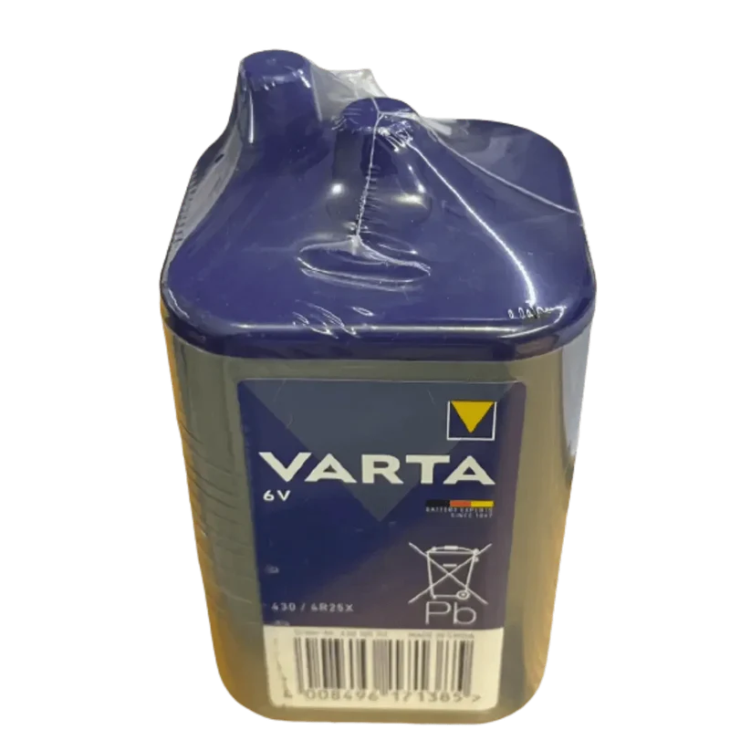 Pile saline 6V 4R25 Varta 430 à ressorts